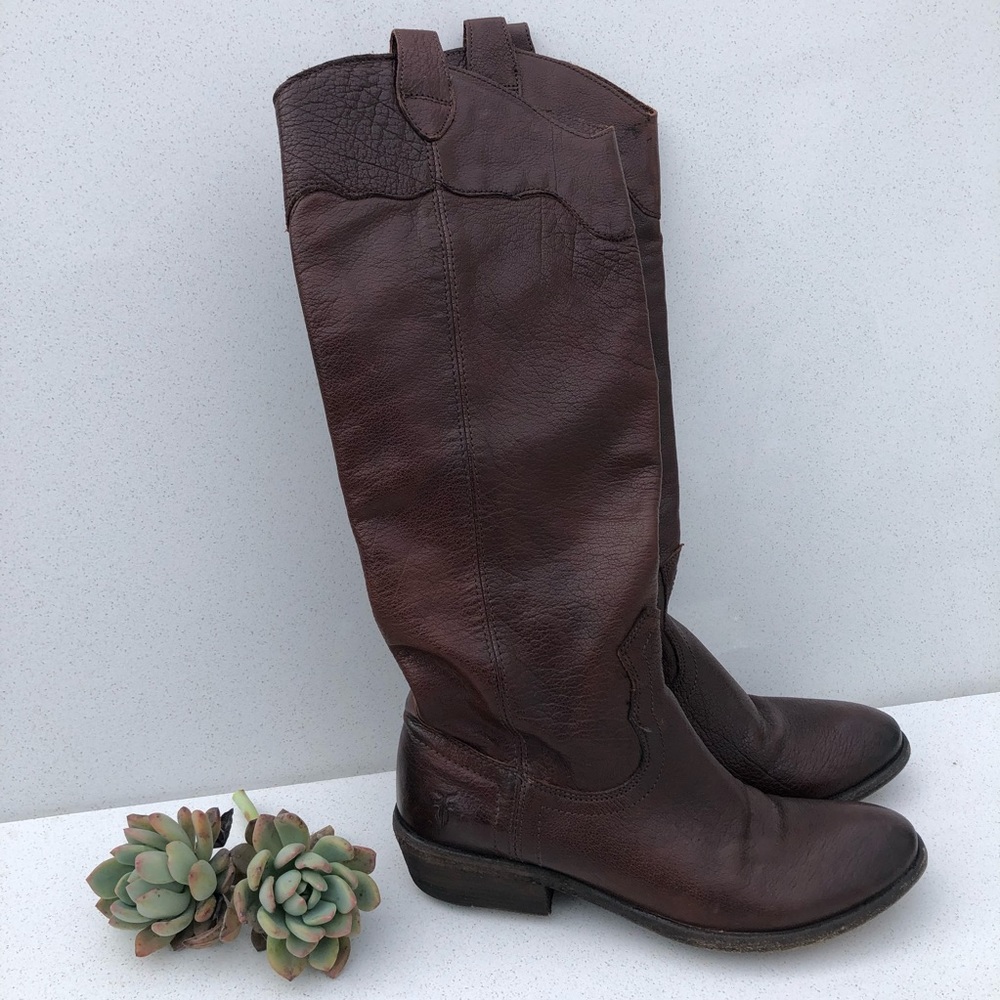 Frye Carson pull on boot - Picture 4 of 13